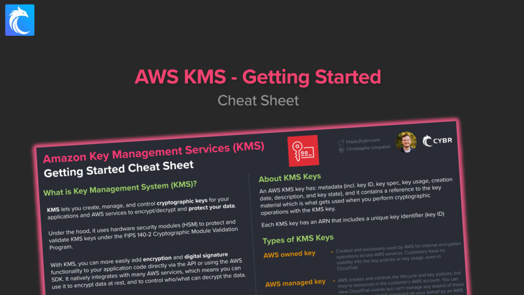 About Amazon KMS cheat sheet