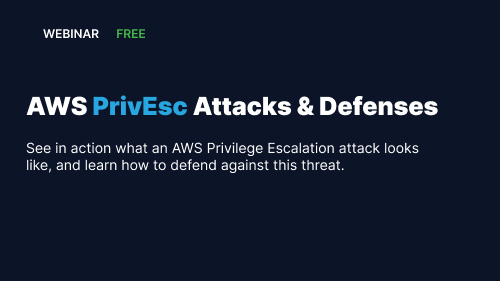 AWS IAM PrivEsc webinar