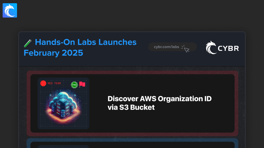 AWS Security hands-on labs launches on Cybr for red and blue team